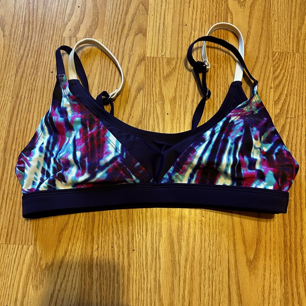 Adidas multi color sports bra sz M